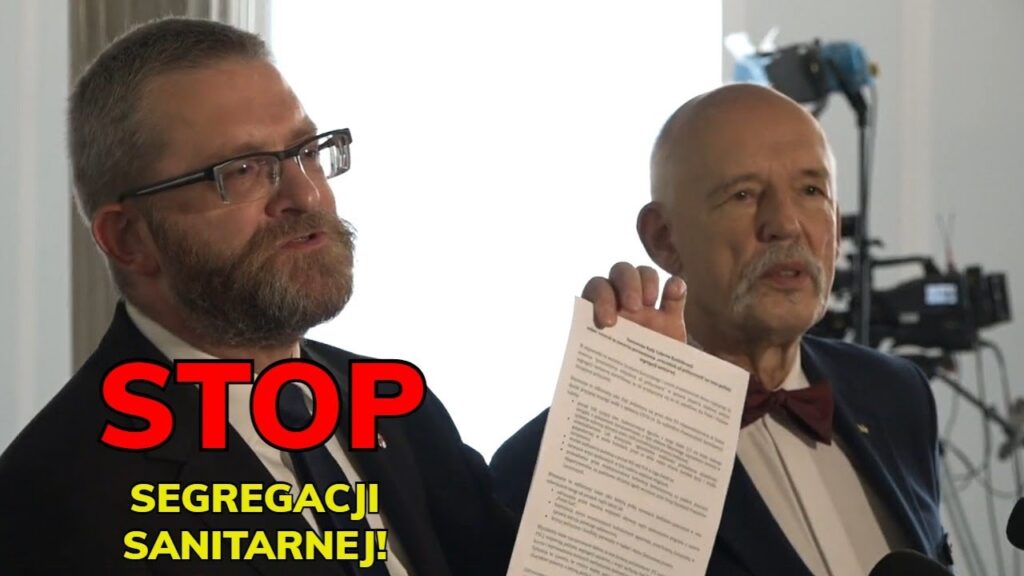Grzegorz Braun segregacja sanitarna