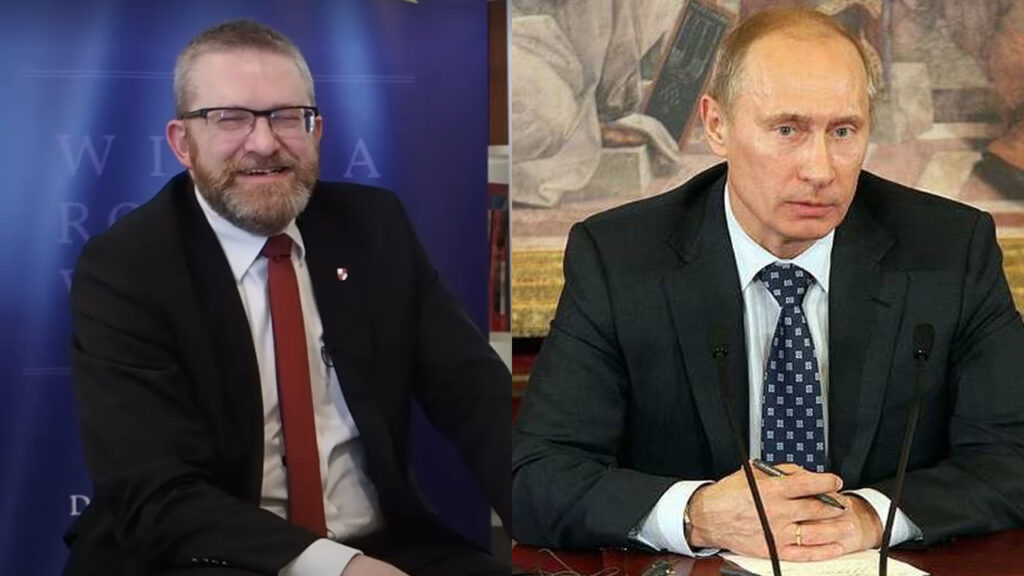 Grzegorz Braun o Putinie