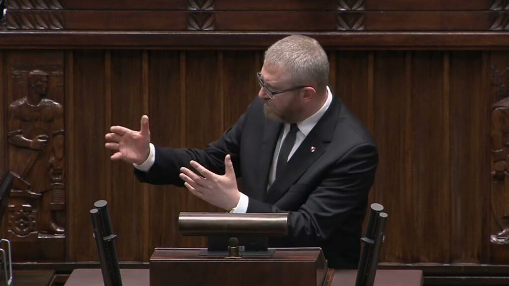 Grzegorz Braun w Sejmie