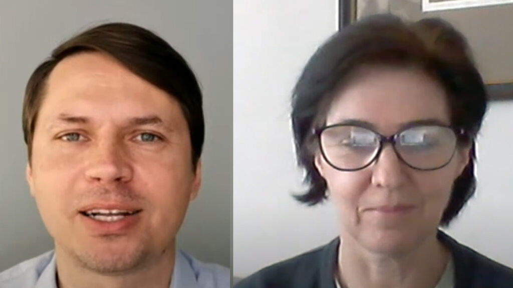 Grzegorz Płaczek oraz Agnieszka Wolska