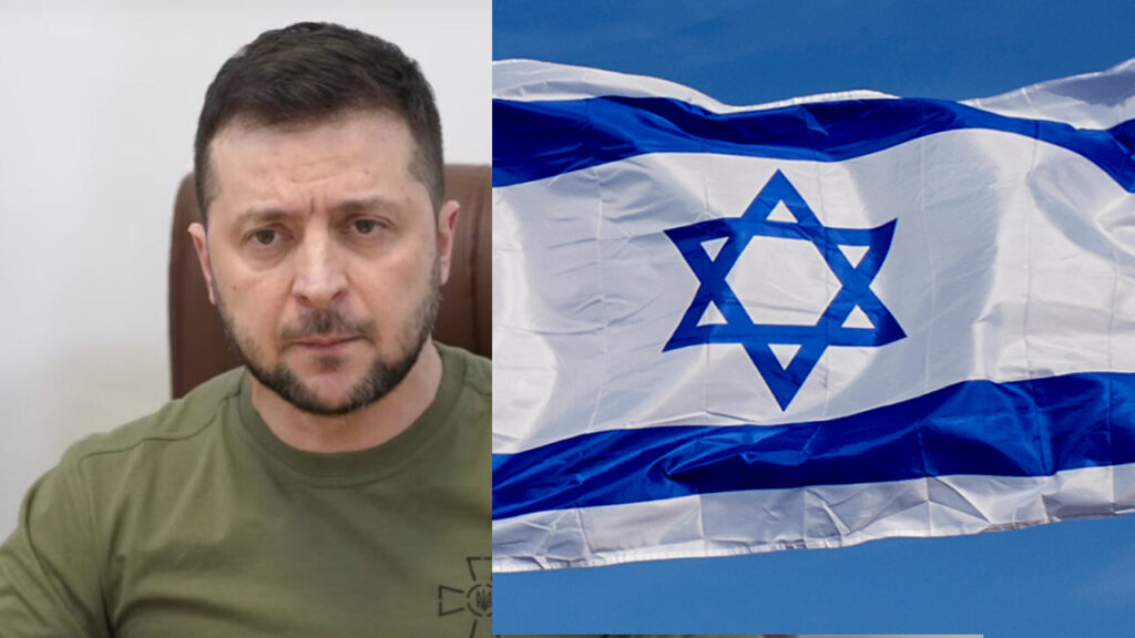 Wołodymyr Zełeński Izrael