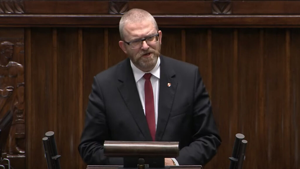 Grzegorz Braun o sankcjach