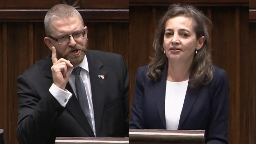 Grzegorz Braun vs szefowa KRS