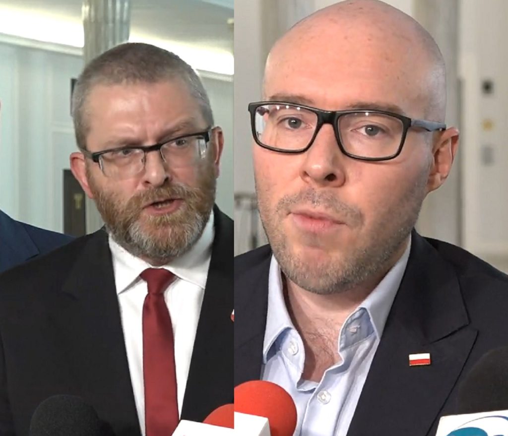 Grzegorz Braun i Marcin Rola