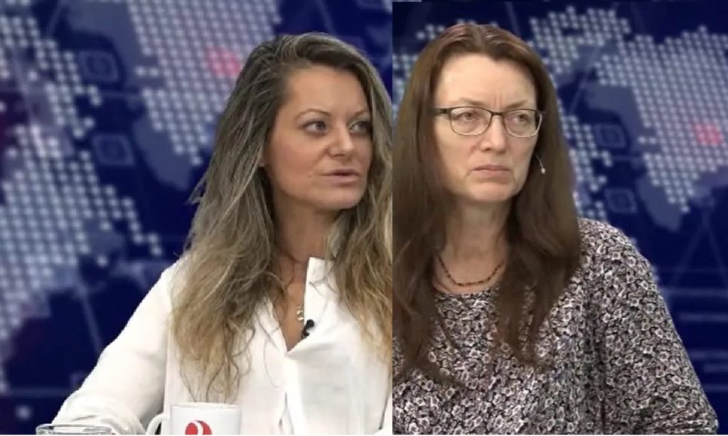 Katarzyna Ratkowska i Justyna Walker