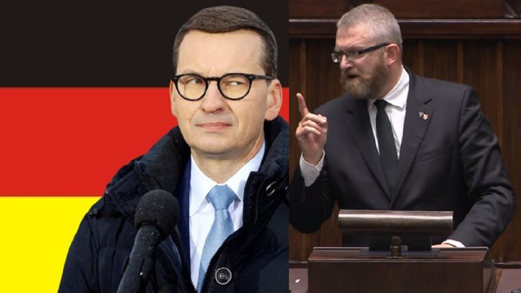 Grzegorz Braun motawiecki niemiecki agent