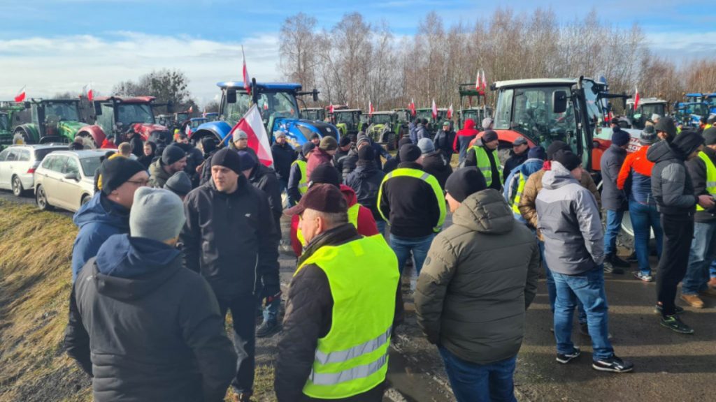 protest rolników