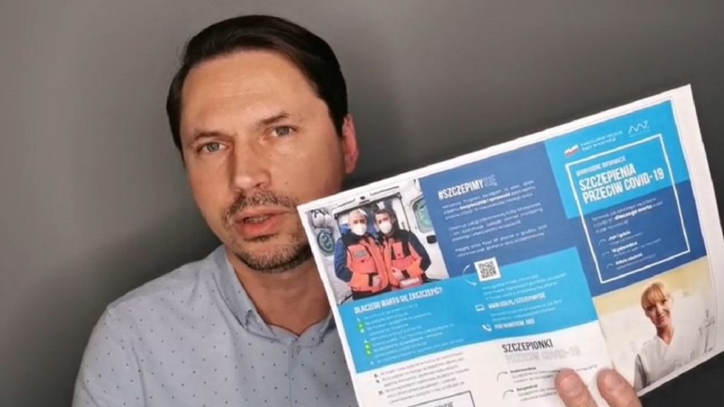 grzegorz placzek ulotka szpryca