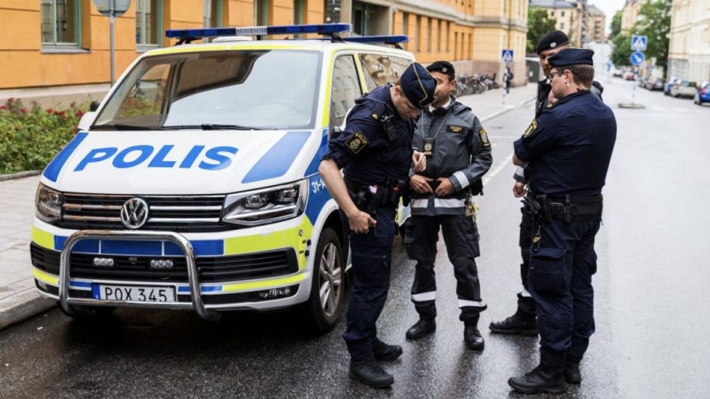 policja w Szwecji
