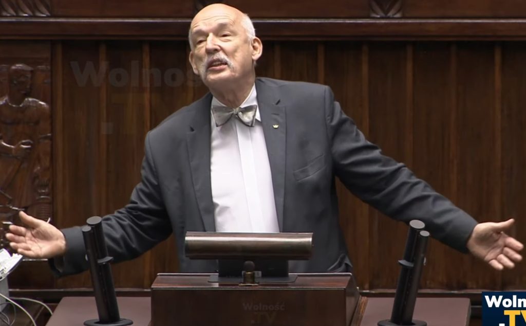 Janusz Korwin-Mikke w Sejmie
