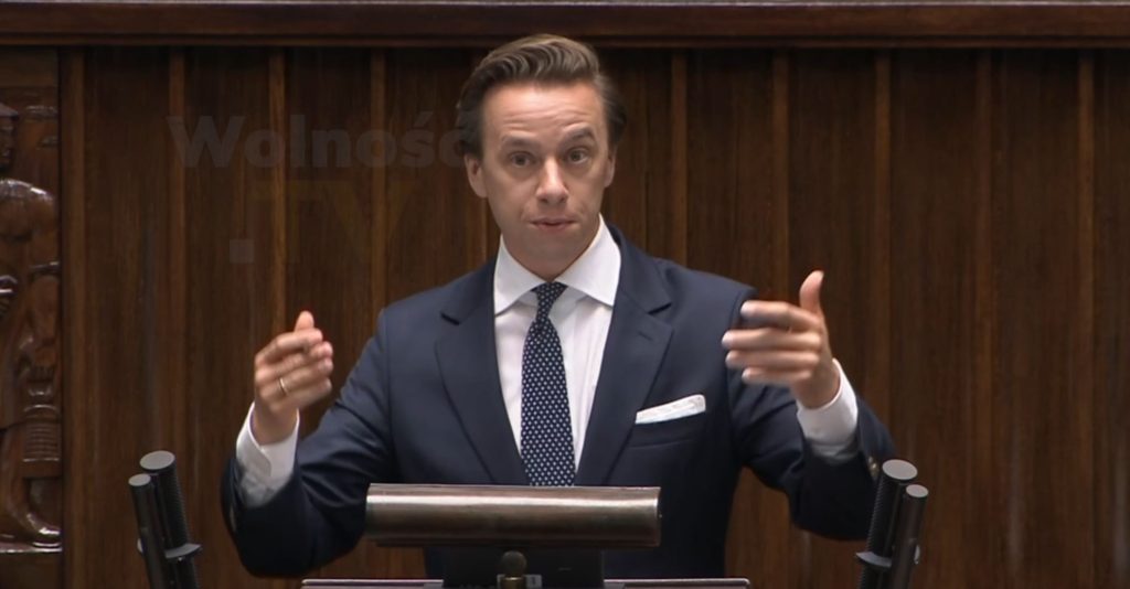 Krzysztof Bosak o PiS