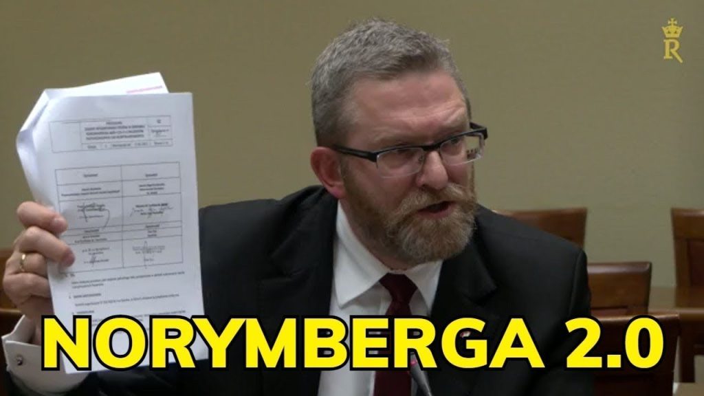 Grzegorz Braun norymberga 2.0 w Sejmie RP