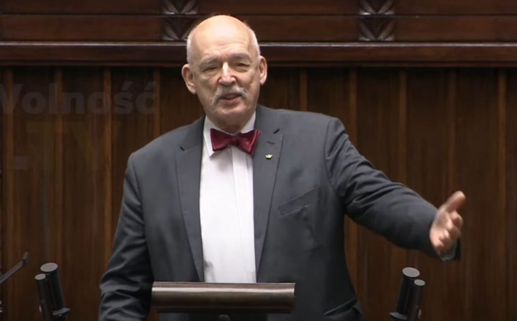 Janusz Korwin-Mikke w Sejmie