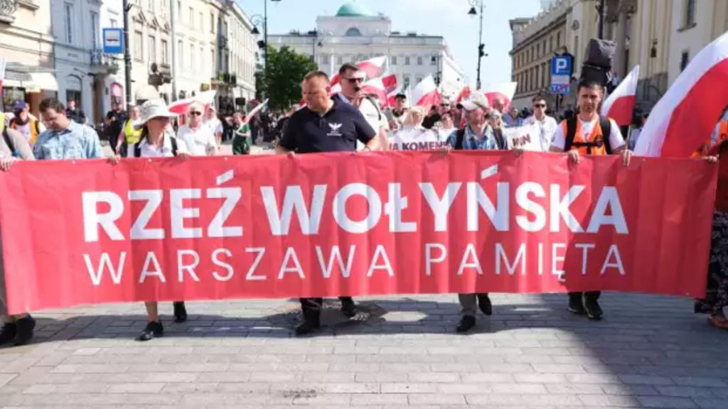 Marsz Wołyński w Warszawie