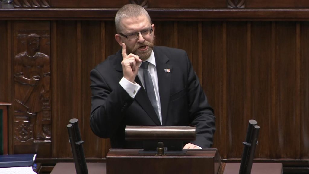 Grzegorz Braun o pandemii