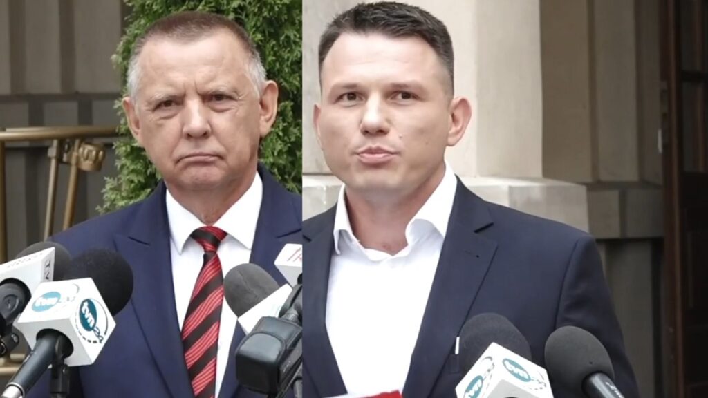 Sławomir Mentzen i Marian Banaś