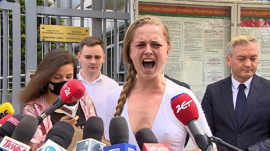 Jana Shostak granica polsko-białoruska