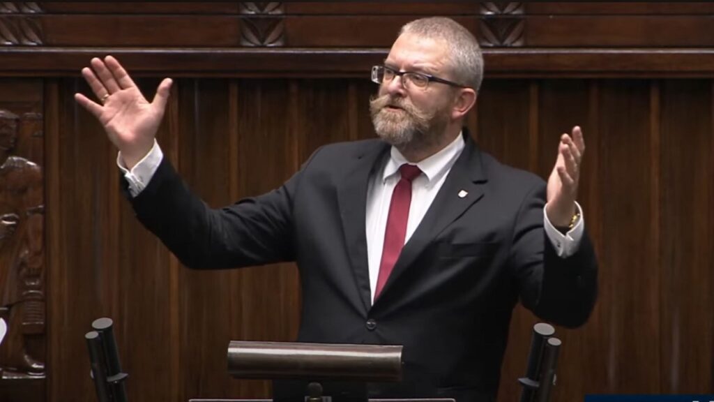 Grzegorz Braun propaganda PiS