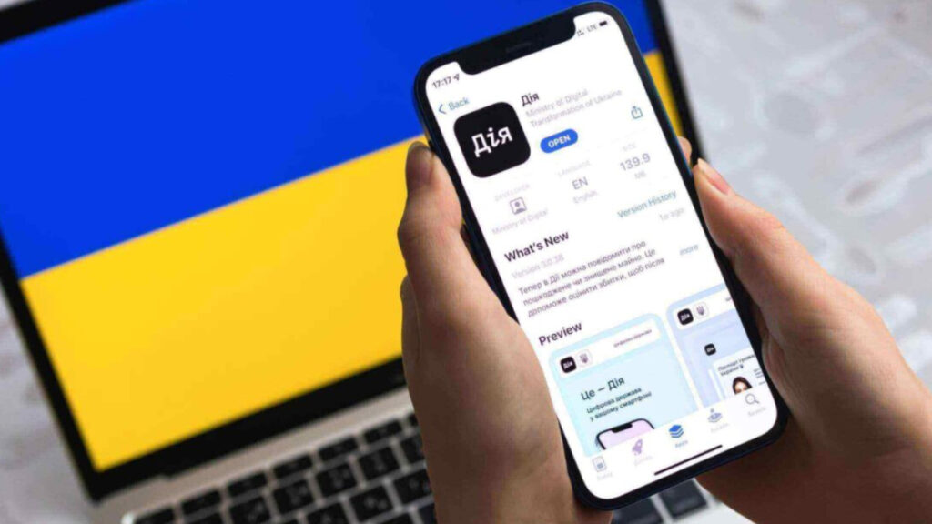 aplikacja DIIA Ukraina