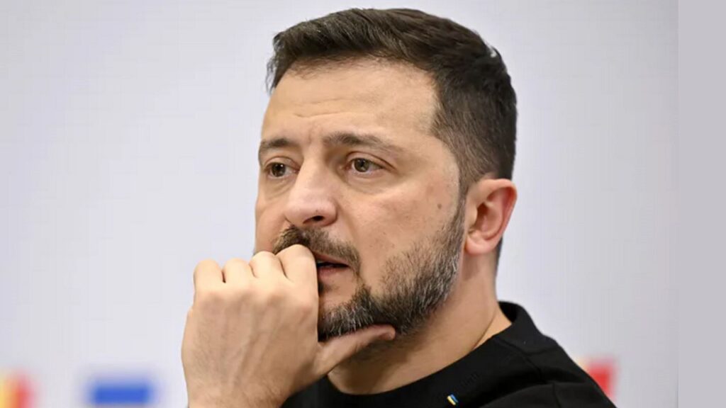 Zelenski wojna na ukrainie