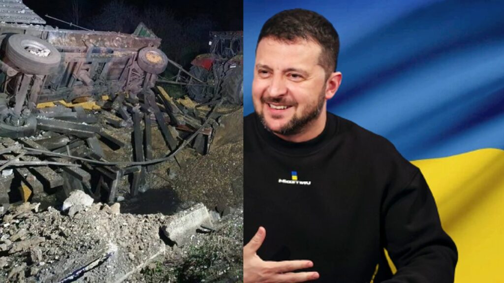 wybuch rakiety w Przewodowie
