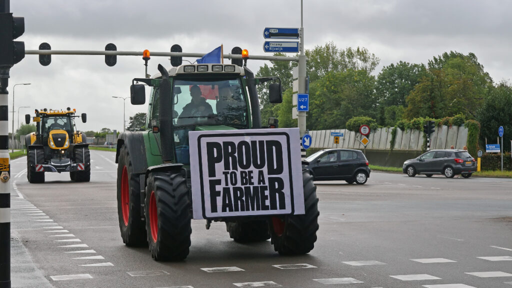 rolnicy protestują