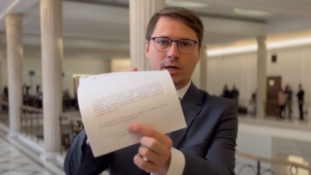 Grzegorz Płaczek w Sejmie