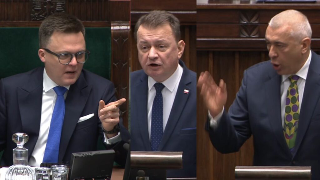 awantura w sejmie