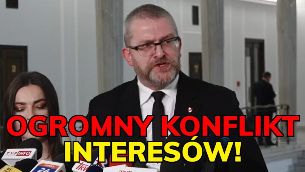 grzegorz braun konflikt interesow