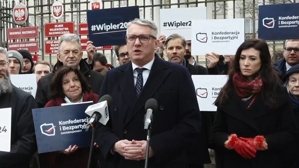 wipler prezydent warszawy