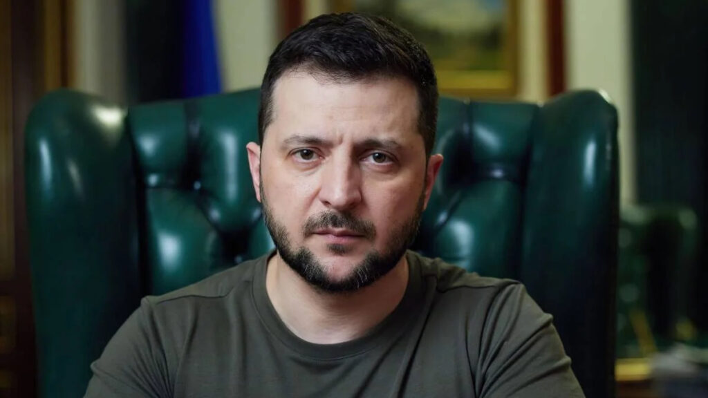 prezydent Wołodymyr Zełeński